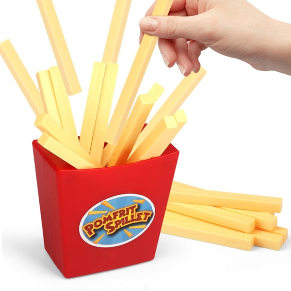 Knepigt brädspel Studsa Pommes frites Flygande Potatischips Interaktion Leksak Familjesamlingsspel Rolig Festaktivitet