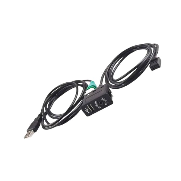 Adapter for E46 Biltilbehør AUX in USB Bryterkontakt