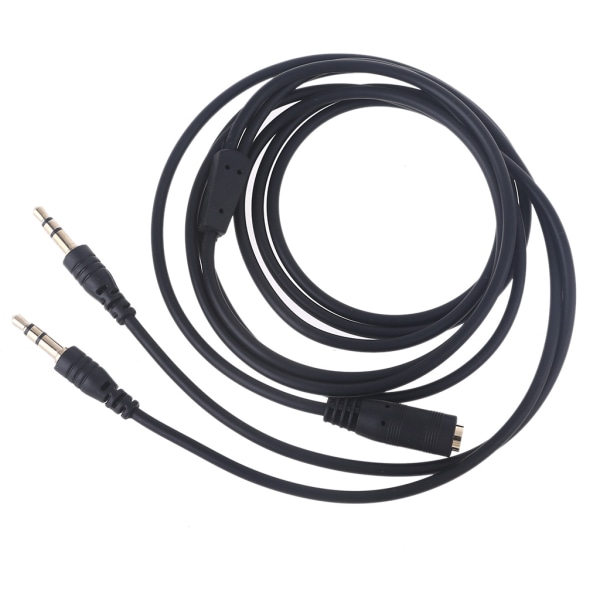 3,5 mm Splitter Y Kabel Ljud Splitter Stereo Jack Hörlurar Adapter Kabel Hona till 2 Han Audio Splitter för högtalare
