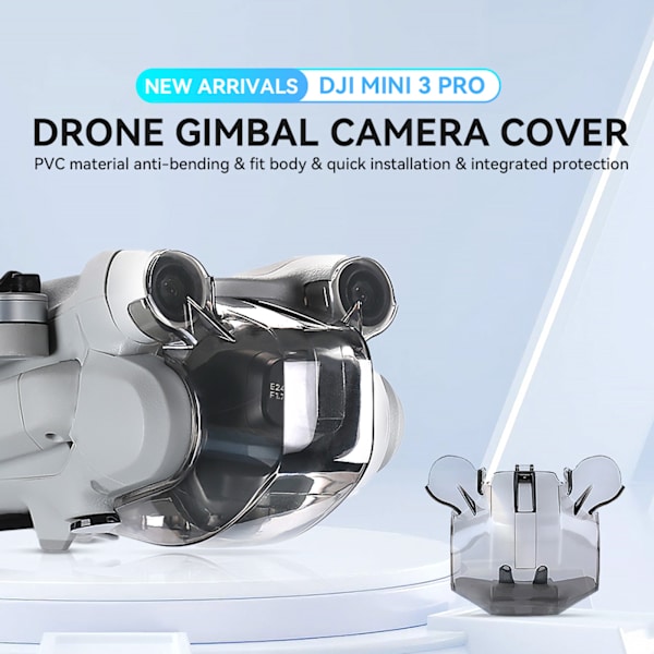 Dammtätt skydd Transparent cover för case för Mini 3 Pro Gimbal Drone för skydd