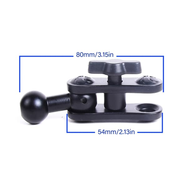 Universal 17mm kulehode bilholder adapter holder forlengelsesstang tilbehør