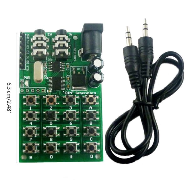 AE11A04 DTMF stemmedekodermodul stemmeinngangsgrensesnitt med LED-indikator