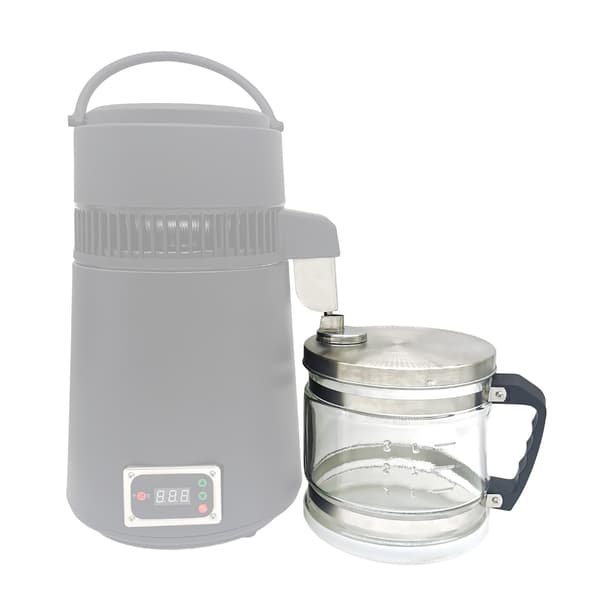 Multifunktionel 4L glasdestillationsbeholder til husholdningslaboratoriebrug destillator
