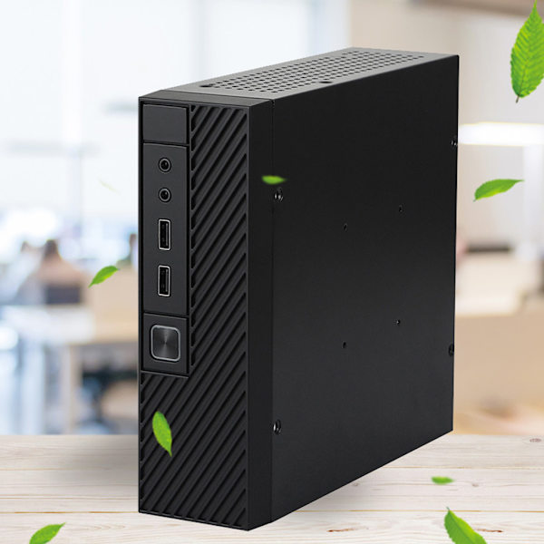 FH06 HTPC för Case Compact PC Gaming for Case Mini Desktop Chassi Dator Enkl