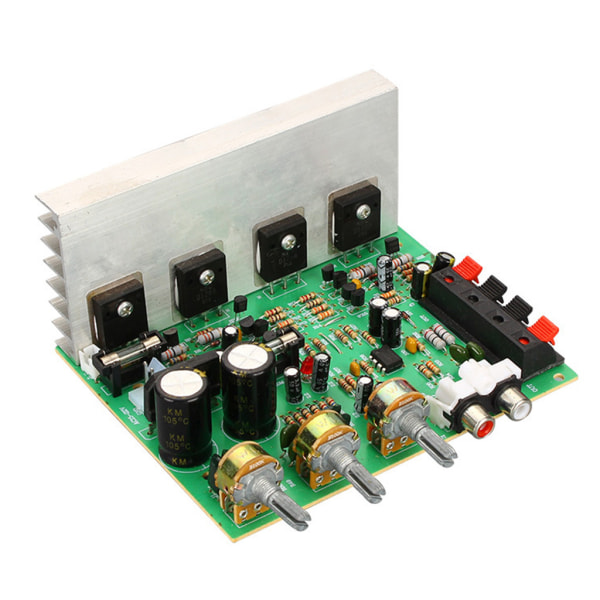 DX-206 DX-0602 2.0 Stereo High Power DIY-högtalarförstärkarkort AC15-22V Utrustad med dubbla filterkondensatorer