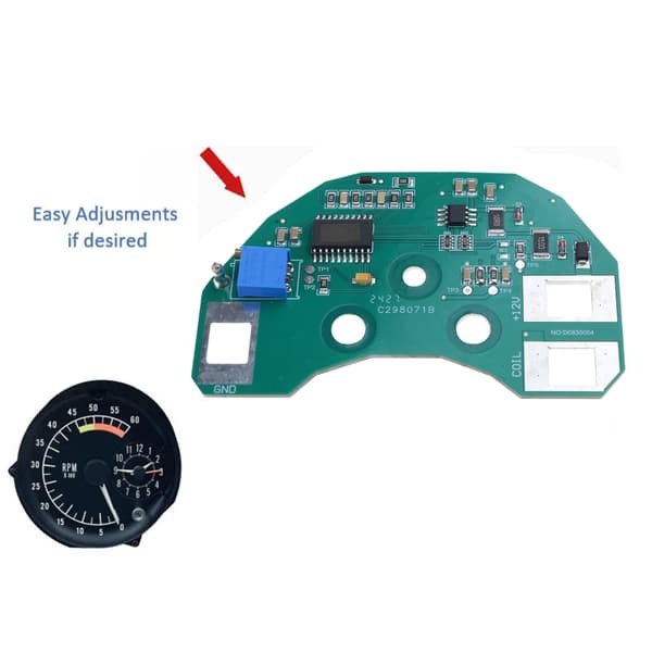 7881-TA-V86K Biltachometer Panel Tillbehör för 1978-1981