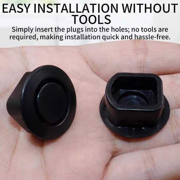 2 Størrelser Gummi Linse Sensor Hull Deksel For Universell Bilfanger Beskyttelse White