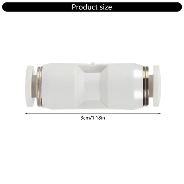 3 stk. 3D-printer PTFE-tilførselsrør Ekstruder-stik til Lab X1C X1E P1P P1S