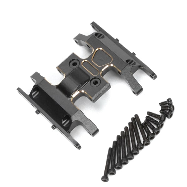 Metallinen vaihdelaatikon kiinnitysalusta Axial SCX24 90081 AXI00002 1/24 RC Crawler -autoon, vaihteiston pidike, pohjapanssari, päivitysosat