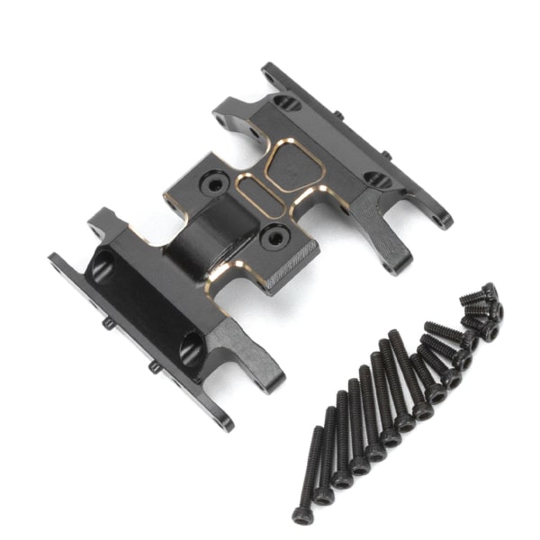 Til Axial SCX24 90081 AXI00002 1/24 RC Crawler Bil Metal Gearkasse Monteringsbase Transmission Holder Skid Plate Opgraderingsdele
