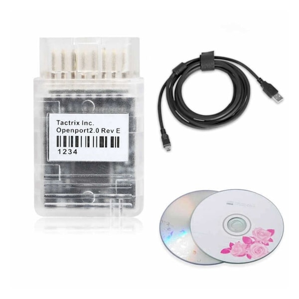 Auto Chip Tuning Verktyg Kabel OBD2 Scanner för Bilfelsökning Tactrix Openport2.0