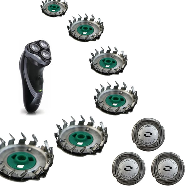 3x Barbermaskiner for hodebladkuttere erstatning for elektrisk barberhøvel HQ64