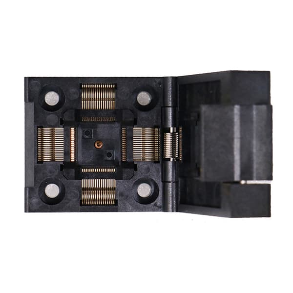 Professionelle QFP64 LQFP64 TQFP64 Chip Ældningstest Sæder med Stabil Forbindelse