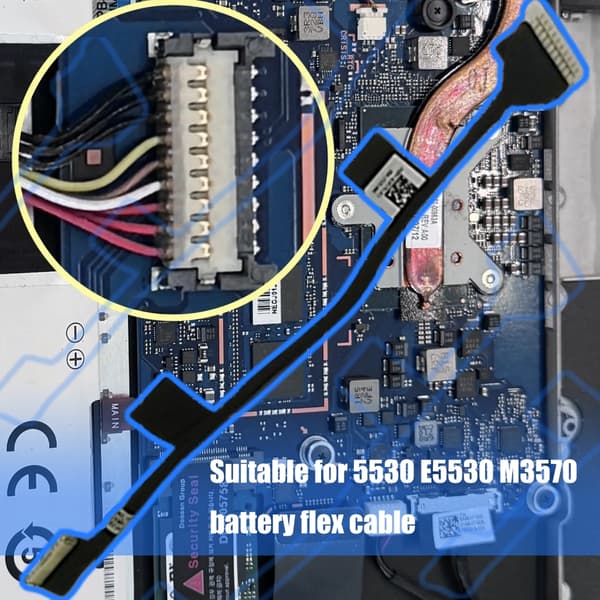 Batteritilkoblingsledning for 5530 E5530 M3570 Enhetsreparasjon