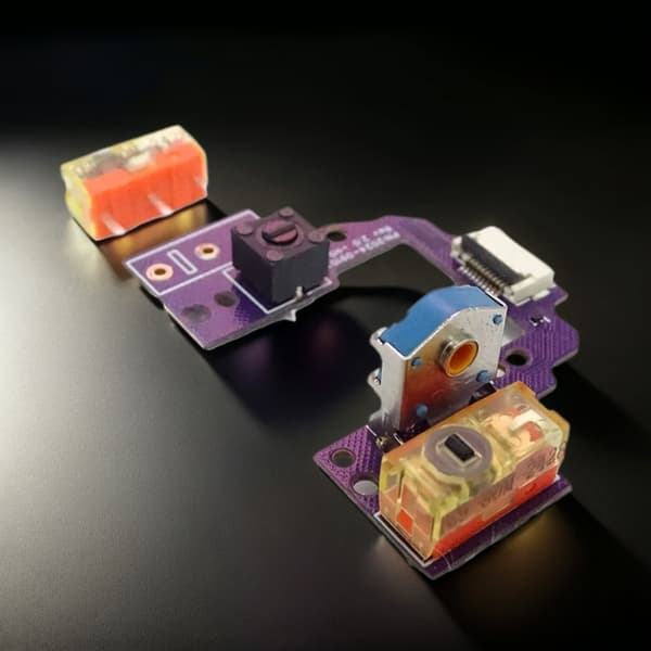 MicroSwitch Knap Board til GPROX Superlight2 Mus Øvre Bundkort 7