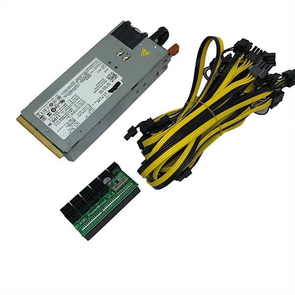 1100W Server Strømforsyning til DELL R910 T710 7001515-J100 3MJJP TCVRR Server Strømforsyning Understøtter Flere 12V