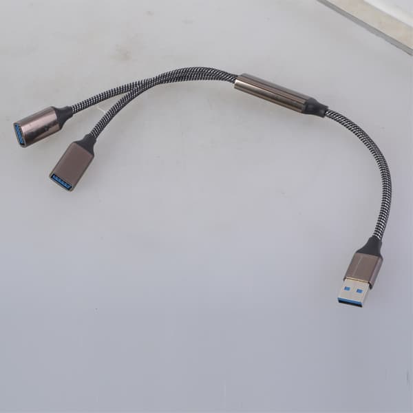 USB3.0 Y-splitterkabel til samtidig tilslutning af flere USB-enheder