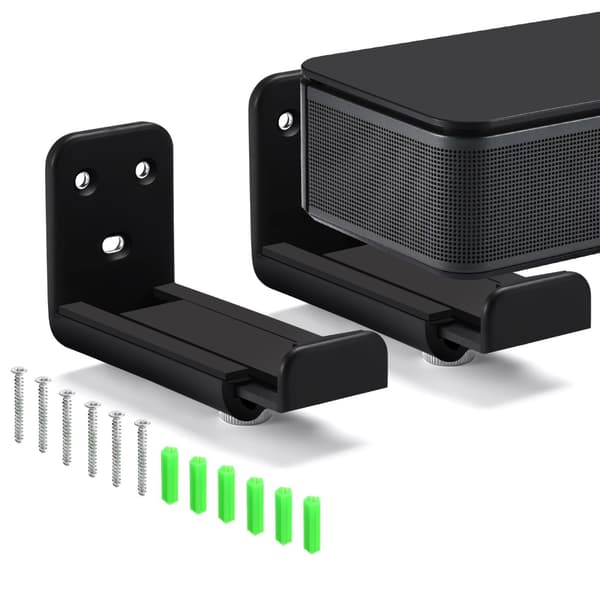 Universal Soundbar Väggfäste Hållare Ställ Högtalarstöd Fäste för Studier