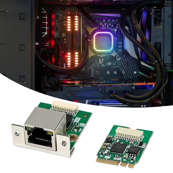M.2 A+E Netværkskort 2.5Gbps Industriel Kontrolmodul I226 Chipsæt Til PC
