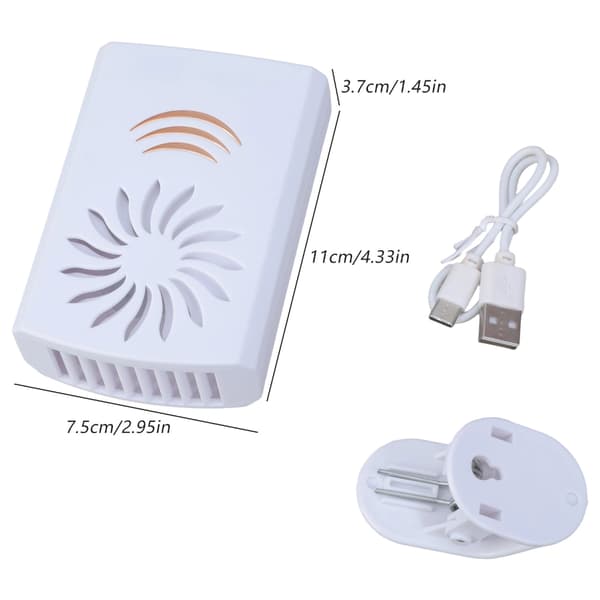 Snabbtorkande Verktyg Resevänlig Färg Lufttork 3000mAh Effektiv Fläkt