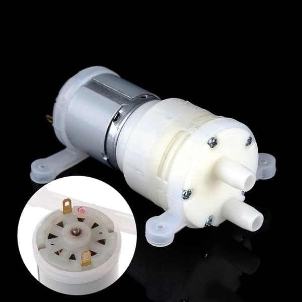 Självsugande vattenpump DC12V Mini Silent Membranpump Mikropumpar för vattendispenser, akvarievattenpumpning