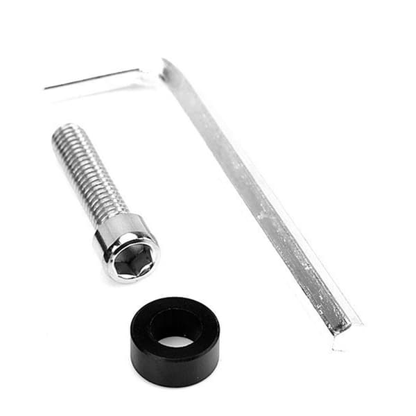 Modificeret Sensor Beskyttelsesdæksel Motorcykel Aluminium ABS Sensor Skjold Titaniu