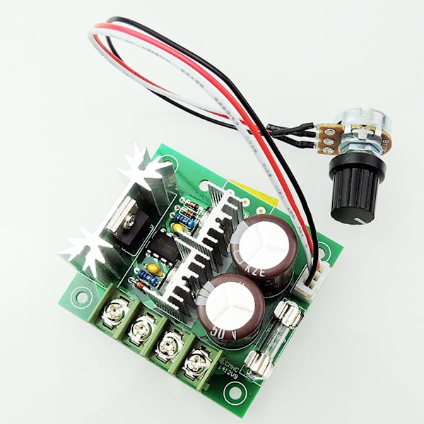 för DC-motorhastighetsregulator High Power Drive Module PWM Styrström Spänning Hastighetsregulator för DC 12V-40V Max 10A