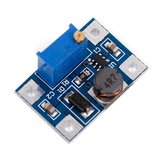 DC-DC 2-24V till 2-28V 2A SX1308 Justerbar Strömmodul Step Up Boost Converter