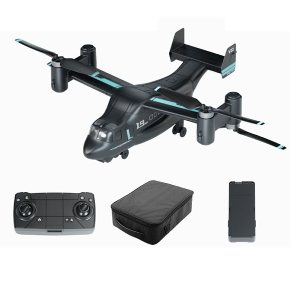 RC-drone, amfibinen maa- ja ilma-Aerial-Osprey RC-helikopteri, harjaton moottori, GPS-kaukosäädin, nelikopteri, lasten ja aikuisten lahja