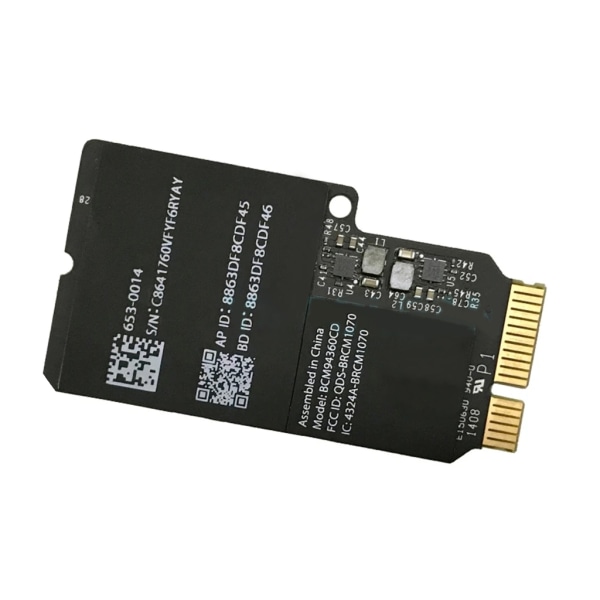 Original trådlöst wifi-kort för iMac- 21"/27" A1418 A2116 A1419 A2115 (2012-2019) BCM94360CDP BCD94331CD BCM943602CDP B