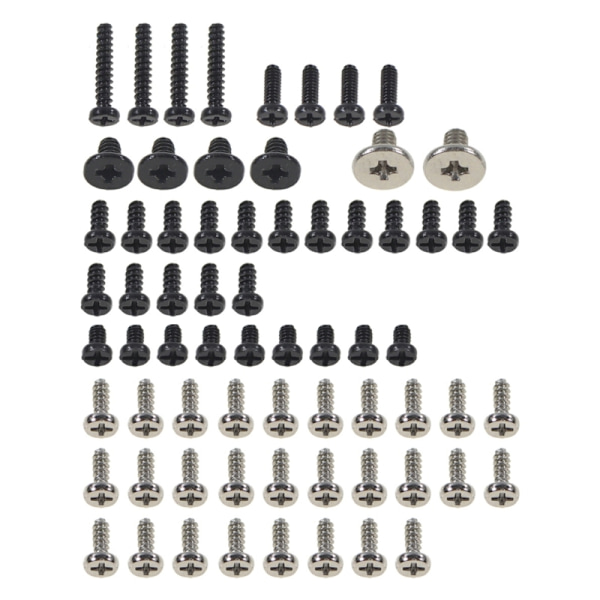 Komplett Set Spelkonsol Skruvar Ersättning Metall Skruvsats för SteamDeck Spelmaskin Reparation Reservdelar