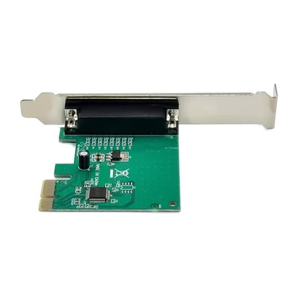 PCIE Controller Card PCIE til DB25 Printer Adapter PCIe Dataoverførsel