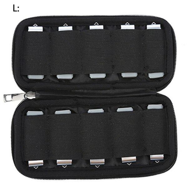 U Disk Holder USB Flash Drive Organizer til Etui Anti-fald Opbevaringstaske S/for M/L Beskyttende Støvtæt Opbevaringstaske Stødsikker