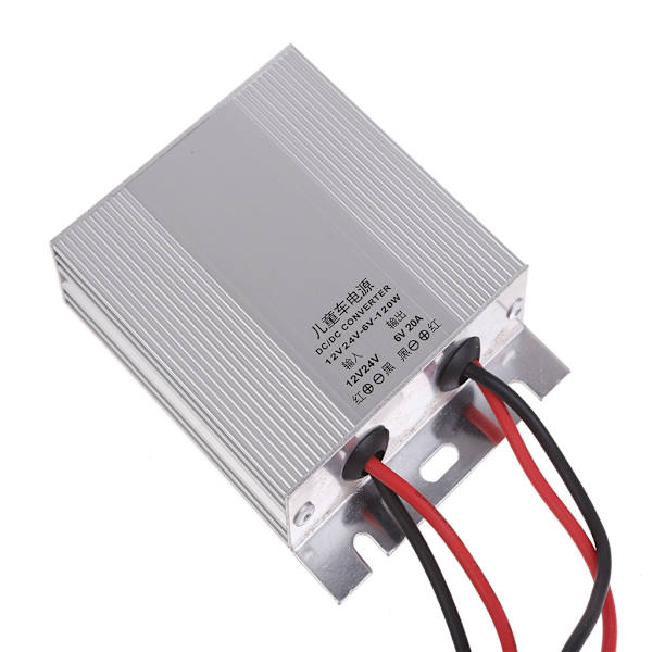 Power DC 12V/24V till DC 6V 10A,6V 15A,6V 20A 60W 90W 120W Vattentät Spänningskonverteringstransformator 15A