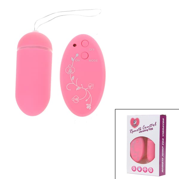 Vanntett 20 Frekvens Fjernkontroll Trådløs Vibrerende Egg Vibrator