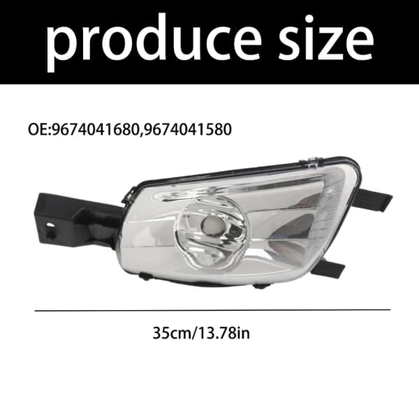 Nem installation 6208X5 9674041680 Forlygte til 308 2007-2014 Right