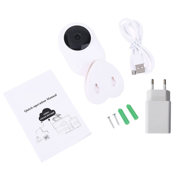 Stöd för flera inspelningslägen Home Remote Smart Camera Högkvalitativ trådlös Wifi Baby Monitor Barnomsorgsenhet