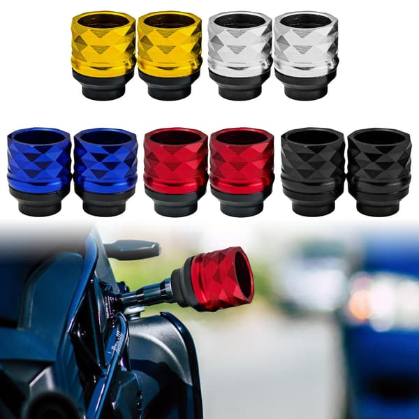 Simpel Global Motorcykel Gaffel Regulator Beskytter Forbedrer Håndtering Reducerer Slag Black