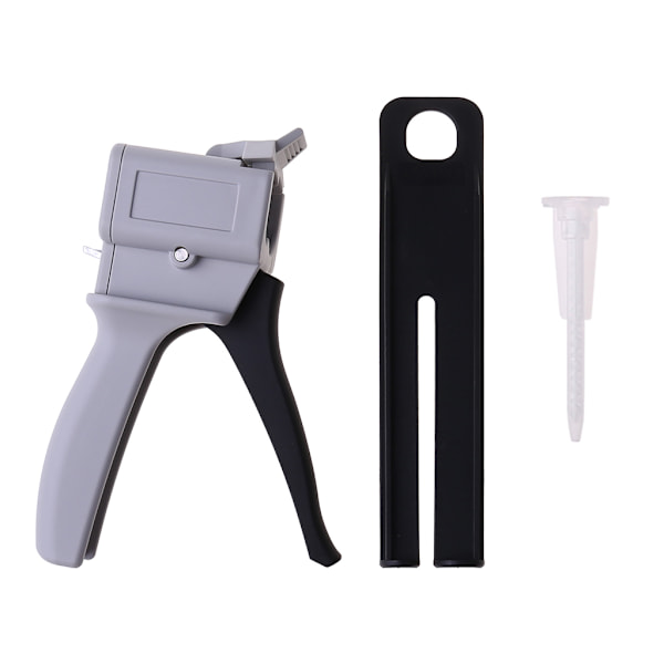 Kompakt 50ml AB Epoxylim Pistol Spridningshandtag Applikator för Blandning 1:1/2:1 AB Lim Pistol Dispenser för 50ml Epoxi