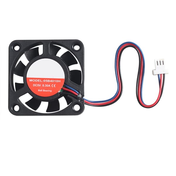 Del Print Ventilator Udskiftningsleje Blæser 40x40x10mm 5V 3 Ledninger 3D Printer