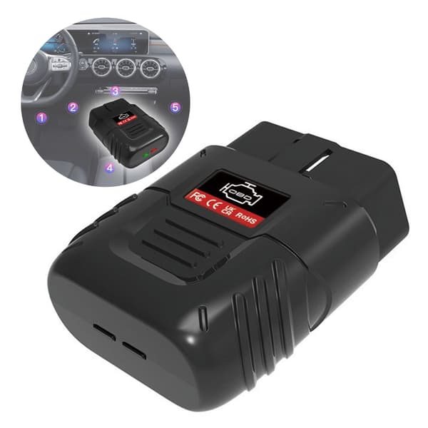 OBD2 Skanner Motorlampe Sjekk Feildeteksjon Bil Diagnostisk Verktøy Kode Leser