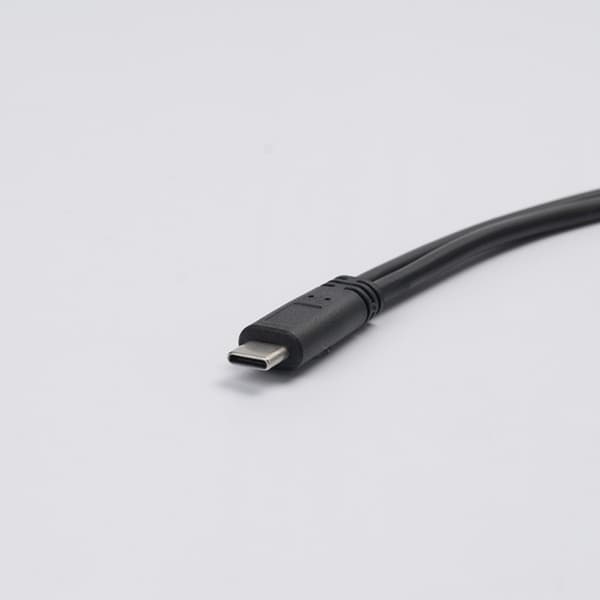 Latauskaapeli USB C uros - kaksois-USB C naaras lataussovitinkaapeli