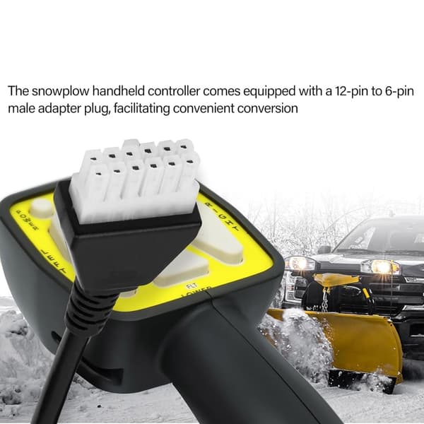 Vejrbestandig håndholdt controller til Meyer E47 E60 sneplov applikationer