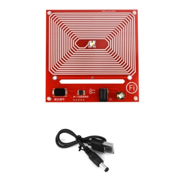 0,01~300000Hz Justerbar Schumann Bølger Resonans Generator Lavfrekvens Puls Generator Studie Resonator USB-Interface