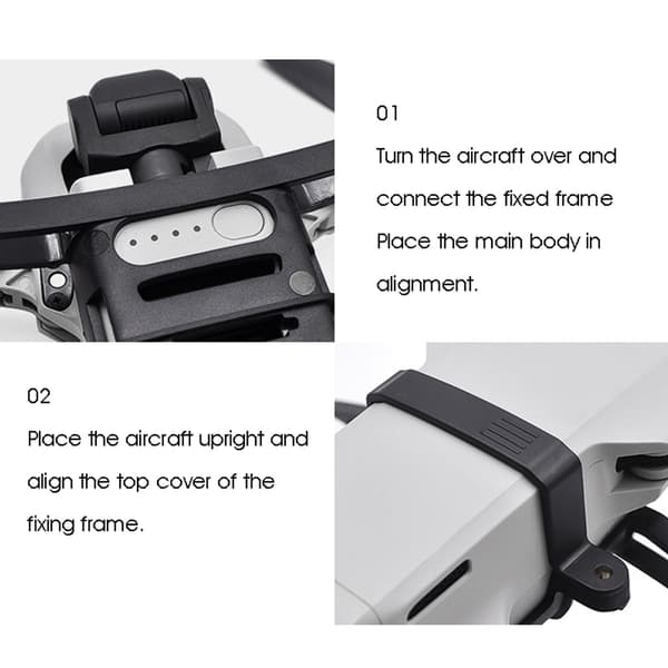 Flyteevne Bar Anti-fall Drone Landingsflottør for Mavic Mini 2 Drone