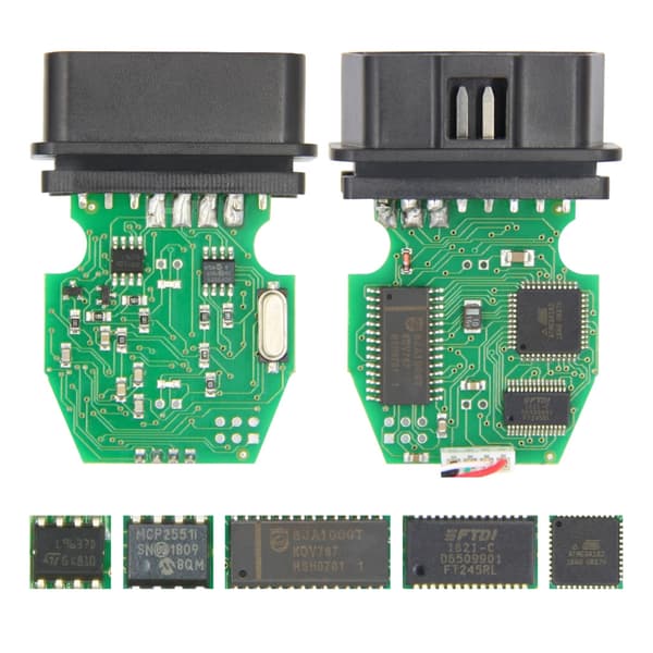Bilprogrammerings- og diagnostisk utstyr med USB-grensesnitt for VCP CAN
