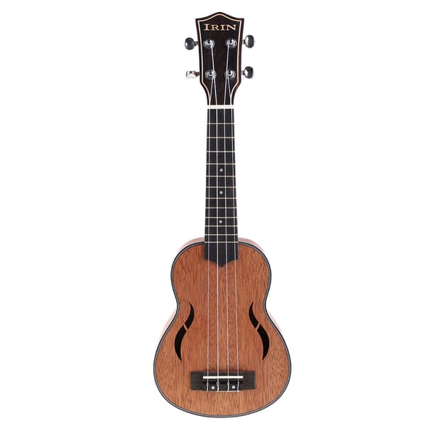 21 tums valnötsukulele liten gitarr nylonsträngar ukulele för nybörjare barn