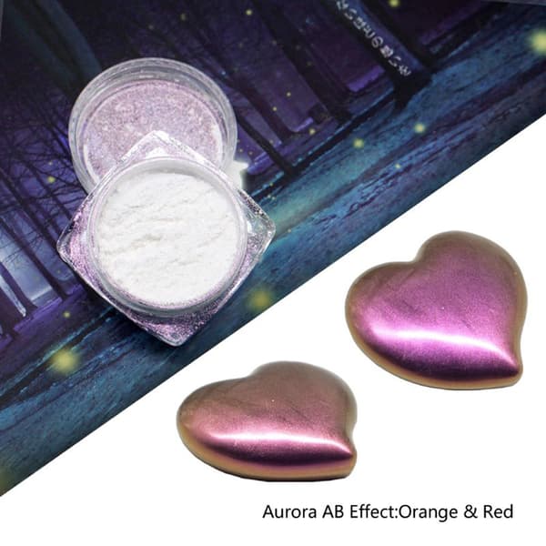 Perlepulver Pigment 9 Farver Multipurpose DIY Kunst og Håndværk Additiv