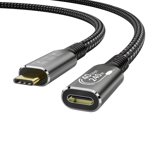 240W USB4.0-kabel 8K@60Hz videodisplaykabel USB C 40Gbps dataoverførsel