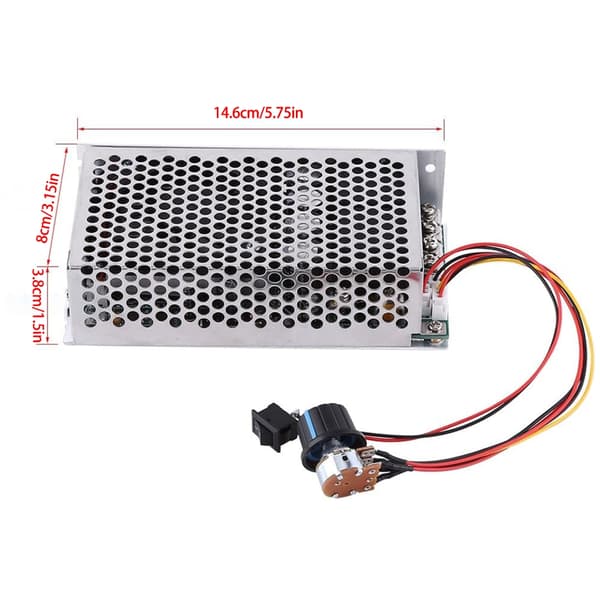 DC10-50V 100A 3000W PWM Motor Motorhastighetskontroller for Børstemotor